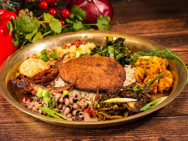 Newari Platter.
