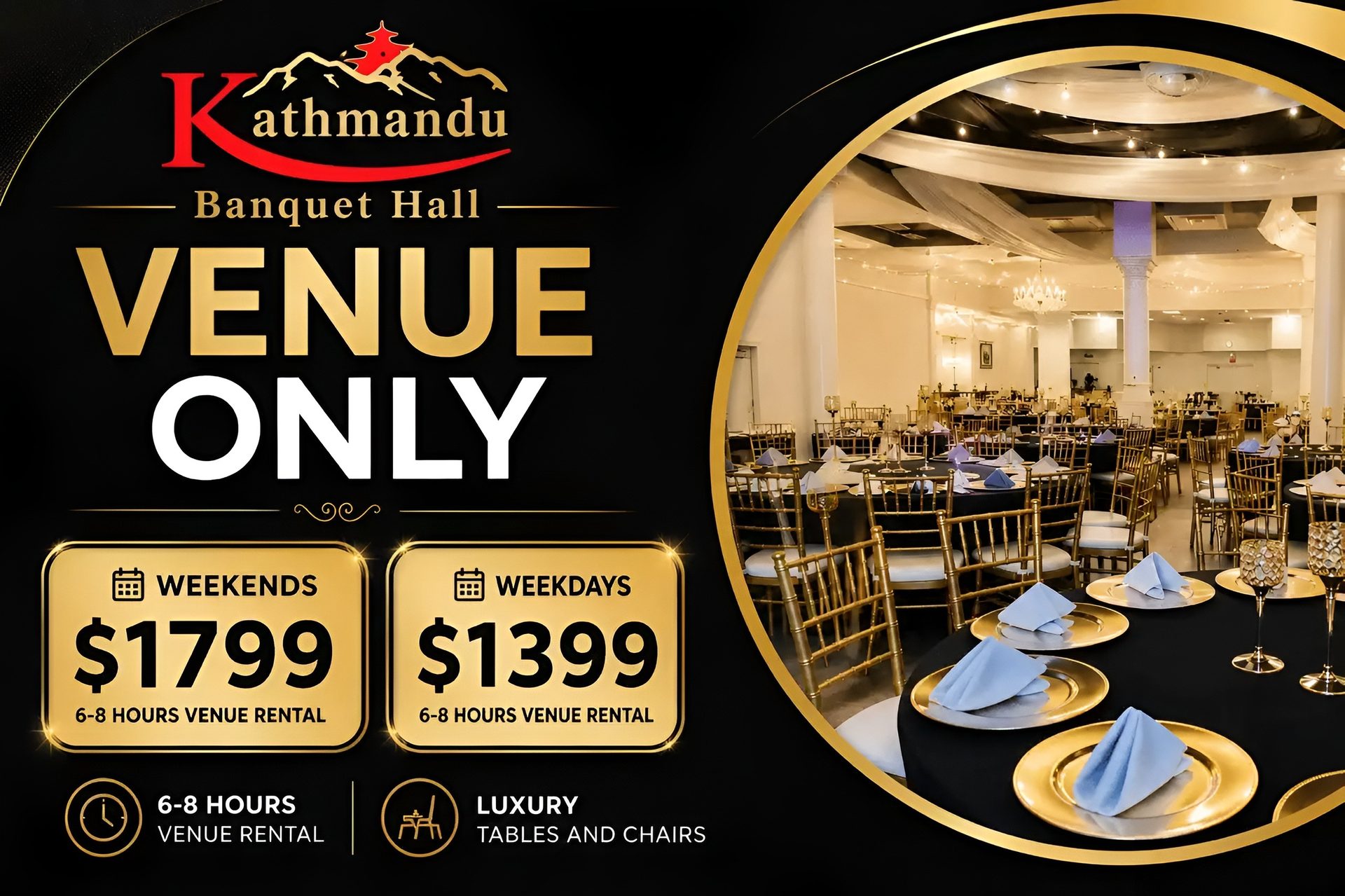 Houston's premier affordable event venue